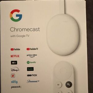 Google TV Streaming Device - White